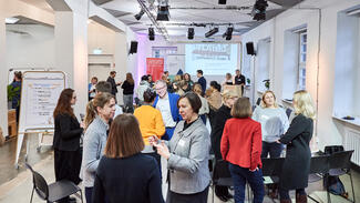 Transformationslabor Hochschule: Kick-off-Veranstaltung am 23. Januar 2025 in Berlin (Foto: Julia Merkel) Transformationslabor Hochschule: Kick-off-Veranstaltung am 23. Januar 2025 in Berlin (Foto: Julia Merkel)