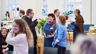 Transformationslabor Hochschule: Kick-off-Veranstaltung am 23. Januar 2025 in Berlin (Foto: Julia Merkel) Transformationslabor Hochschule: Kick-off-Veranstaltung am 23. Januar 2025 in Berlin (Foto: Julia Merkel)