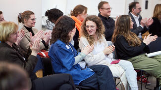 Transformationslabor Hochschule: Kick-off-Veranstaltung am 23. Januar 2025 in Berlin (Foto: Julia Merkel) Transformationslabor Hochschule: Kick-off-Veranstaltung am 23. Januar 2025 in Berlin (Foto: Julia Merkel)