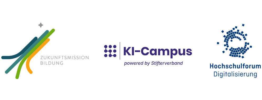 Partner der Strategiebriefings: Zukunftsmission Bildung, KI-Campus und Hochschulforum Digitalisierung Partner der Strategiebriefings: Zukunftsmission Bildung, KI-Campus und Hochschulforum Digitalisierung