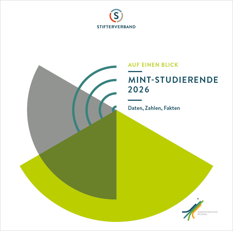 MINT-Studierende 2026 (Cover der Publikation) MINT-Studierende 2026 (Cover der Publikation)