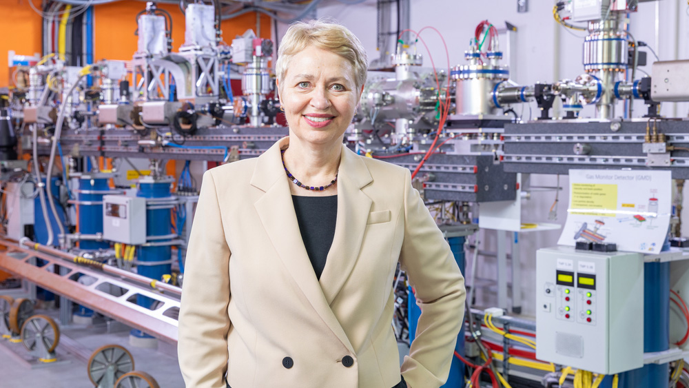 Beate Heinemann, Vorsitzende des DESY-Direktoriums (Foto: Marta Mayer/DESY)