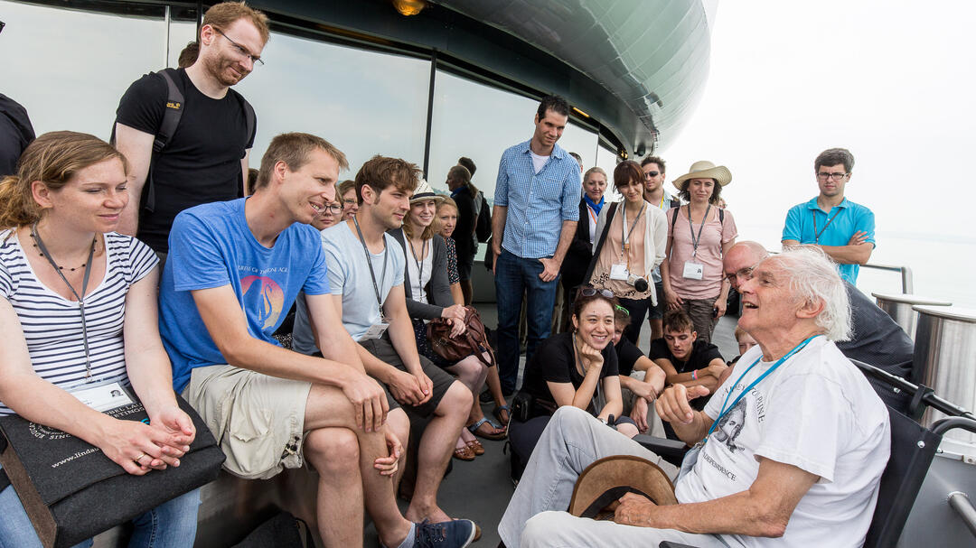 Foto: Christian Flemming/ Lindau Nobel Laureate Meetings image