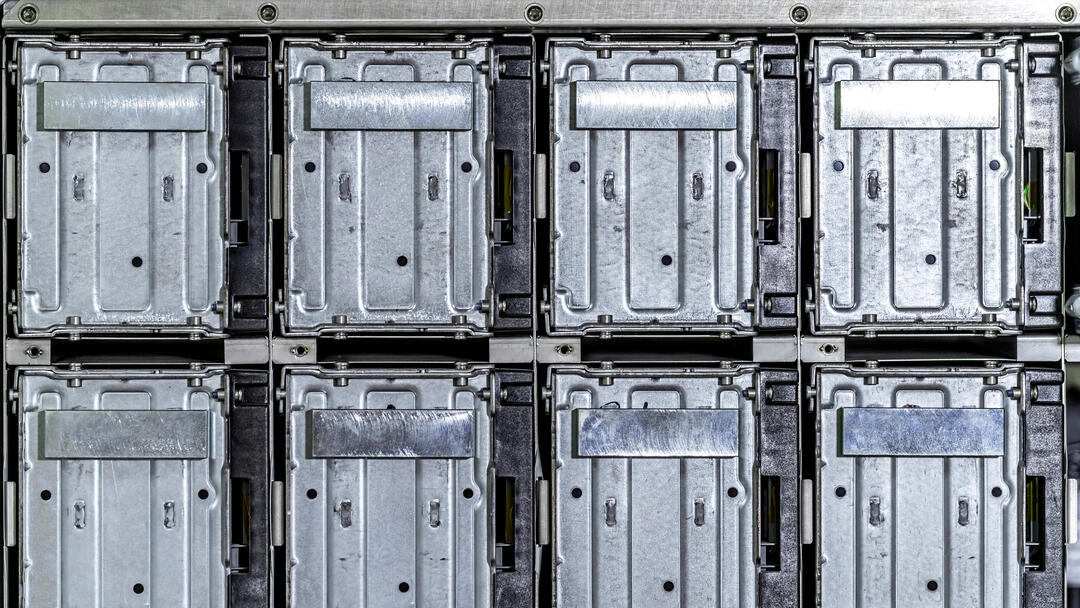 Batteriemodule (Foto: Deutscher Zukunftspreis/Ansgar Pudenz)