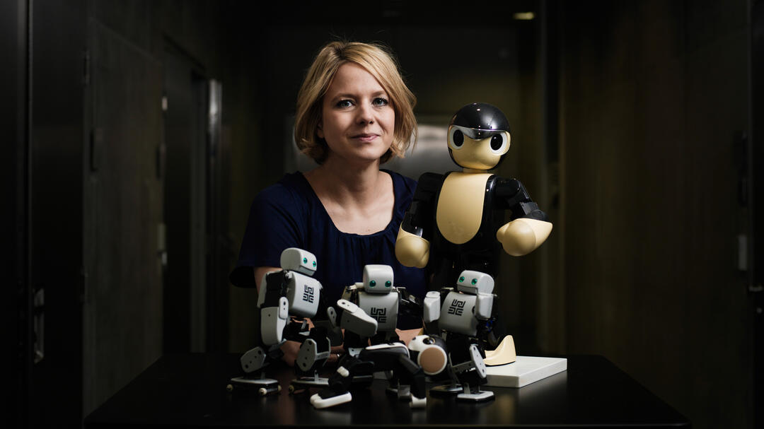 Roboterpsychologin Martina Mara (Foto: Markus Thums) Roboterpsychologin Martina Mara (Foto: Markus Thums)
