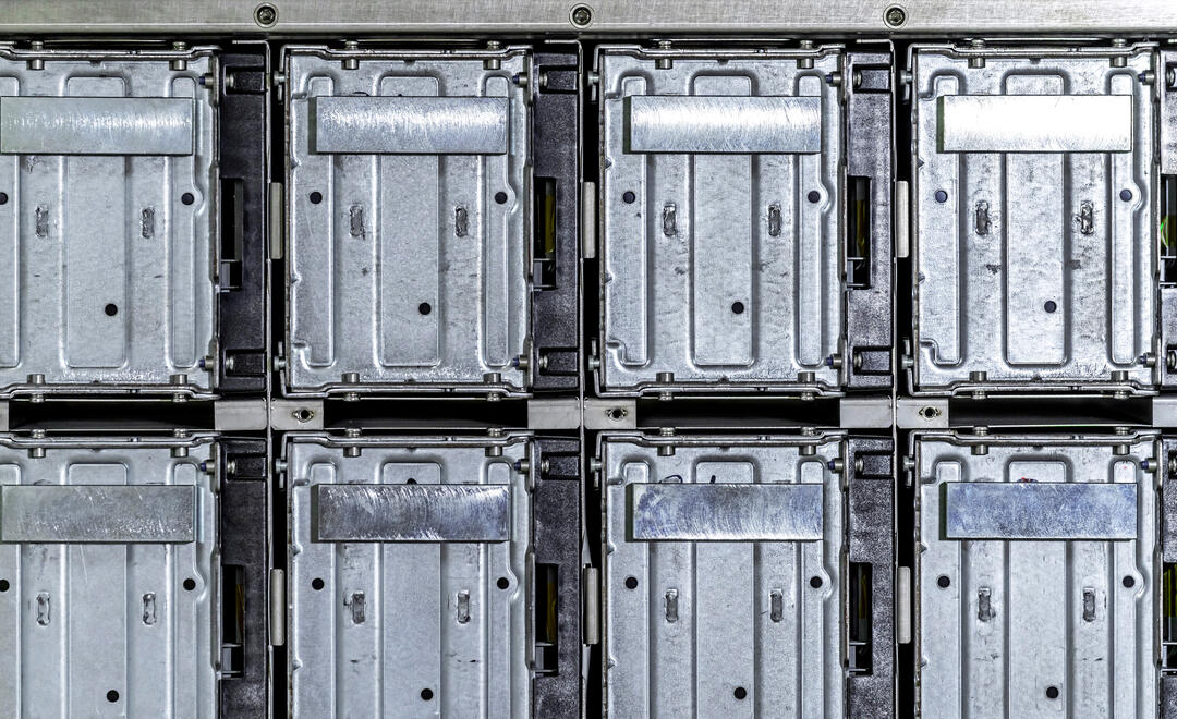 Batteriemodule (Foto: Deutscher Zukunftspreis/Ansgar Pudenz)