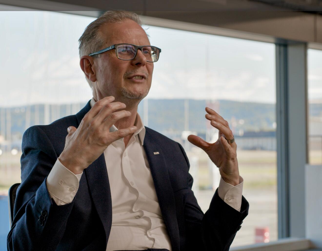 Screenshot aus dem Interview mit Dissertori