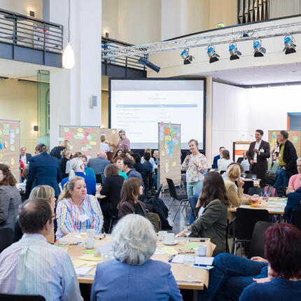Auftaktveranstaltung zur Zukunftswerkstatt "Lehrkräftebildung neu denken" in Berlin (Foto: Kay Herschelmann)
