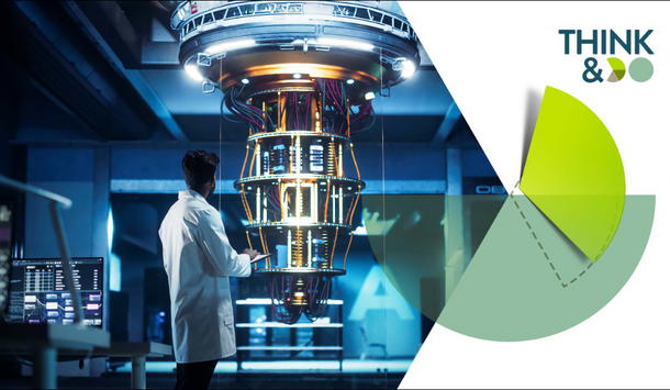 Quantencomputer mit Forscher