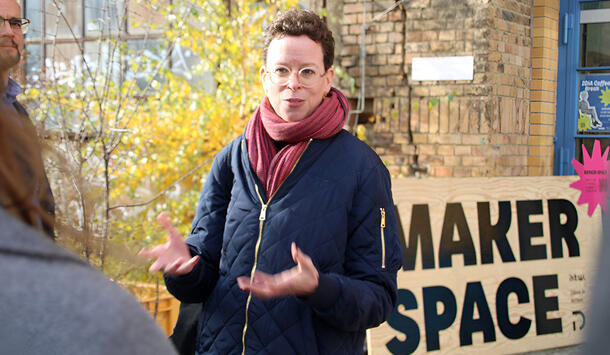 Prof. Dr. ​Stefanie Molthagen-Schnöring​, Vizepräsidentin für Forschung, Transfer und Wissenschaftskommunikation, HTW Berlin (Foto: Elena Hungerland/Stifterverband)