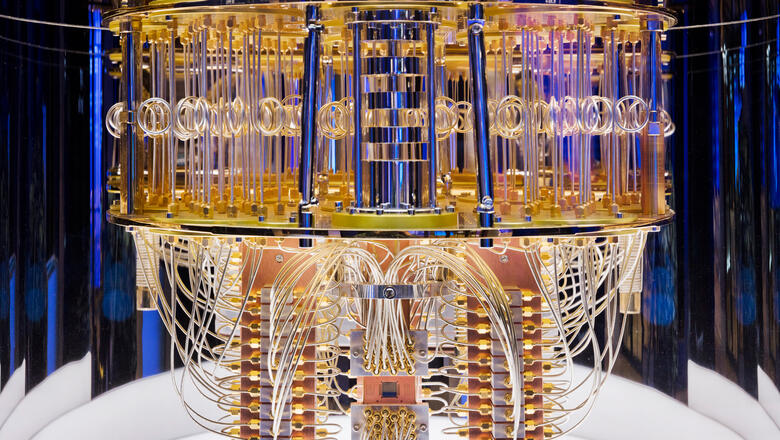 Quantencomputer von IBM (Foto: IBM)