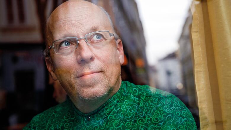 Peter Purgathofer (Foto: Peter Rigaud) Porträt Peter Purgathofer