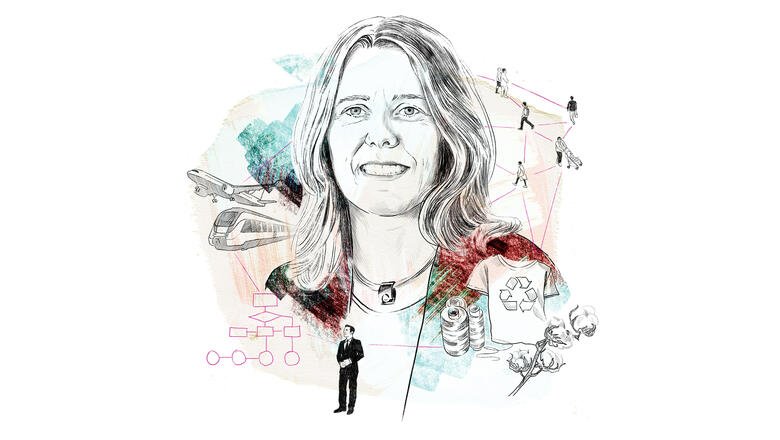 Brigitte Biermann (Illustration: Irene Sackmann) 