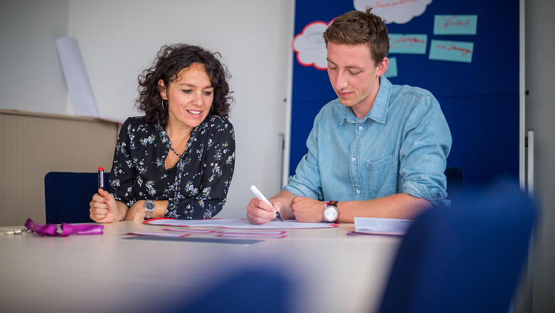 Eylem Çetinöz und Fin Bandholz (Foto: Olaf Malzahn)