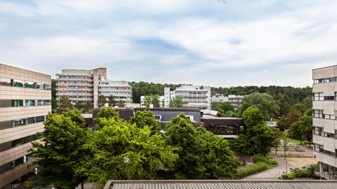 Campus der TU Darmstadt (Foto: Alex Fischer)