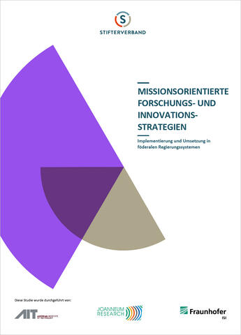 Missionsorientierte Forschungs- und Innovationsstrategien (Cover der Studie)