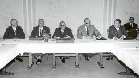 Landeskuratorium Hessen 1965 (Foto: Rudolph)