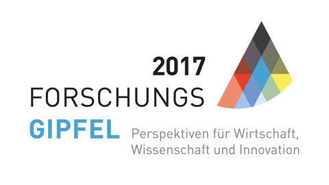 Illustration: Stifterverband Logo Forschungsgipfel 2017