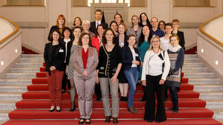 Abschlusskonferenz zum Programm "Study & Work" am 15. Mai 2017 (Foto: Wolfgang Borrs)