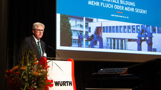 Veranstaltung "Digitale Bildung: Mehr Fluch oder mehr Segen?" am 9. Oktober 2018 in Künzelsau (Foto: Marc Weigert)