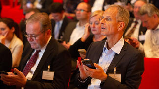 Veranstaltung "Digitale Bildung: Mehr Fluch oder mehr Segen?" am 9. Oktober 2018 in Künzelsau (Foto: Marc Weigert)