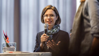 Veranstaltung "Professionelles Handeln für die Schule der Migrationsgesellschaft" am 7. November 2019 (Foto: Damian Gorczany)