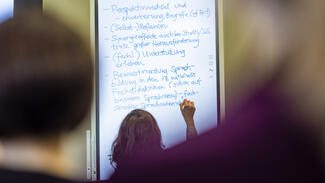 Veranstaltung "Professionelles Handeln für die Schule der Migrationsgesellschaft" am 7. November 2019 (Foto: Damian Gorczany)