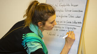 Veranstaltung "Wissenschaftskommunikation außerhalb der Komfortzone" (Foto: WiD/Gesine Born)