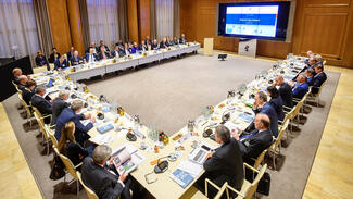 Vorstandssitzung des Stifterverbandes am 16. Januar 2020 (Foto: Peter Himsel)