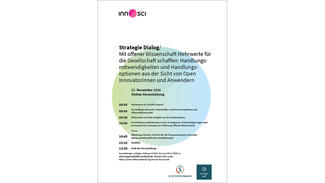 innOsci Future Lab: Strategiedialog am 17. November 2020 (Programm)