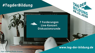 Tag der Bildung 2020: Videomitschnitt der Veranstaltung