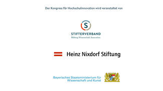Die Veranstalter des Kongresses für Hochschulinnovation