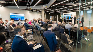 Zukunftsforum Kooperation und Innovation am 11. Mai 2023 in Leverkusen (Foto: Damian Gorczany)