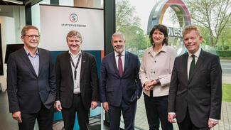 Zukunftsforum Kooperation und Innovation am 11. Mai 2023 in Leverkusen (Foto: Damian Gorczany)