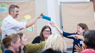 Auftaktveranstaltung zur Zukunftswerkstatt "Lehrkräftebildung neu denken" in Berlin (Foto: Kay Herschelmann)