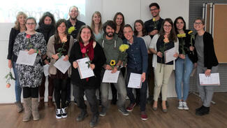 Teilnehmerinnen und Teilnehmer des Zertifikatsprogramms (Foto: Rheinland-Pfälzische Technische Universität Kaiserslautern-Landau)