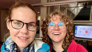 Victoria Engels und Angela Maidhof