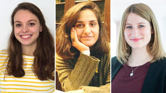 Miriam Schierenbeck, Armenuhi Yeghiazaryan und Lieselotte Kleier