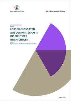 Forschungsdaten aus der Wirtschaft: Die Sicht der Hochschulen (Cover)