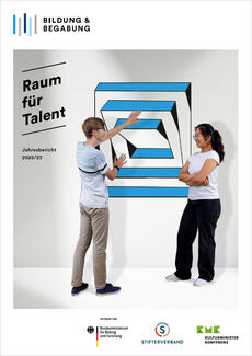 Jahresbericht 2022/2023 von Bildung & Begabung (Cover)