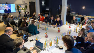 IP-Transfer 3.0: Hintergrundgespräch am 14. November 2023 (Foto: Phil Dera)