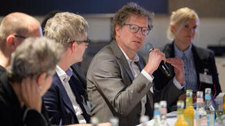 IP-Transfer 3.0: Hintergrundgespräch am 14. November 2023 (Foto: Phil Dera)