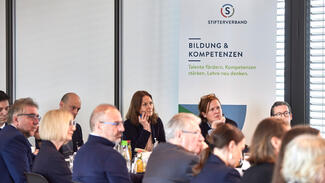 zukunftsforum_bildung_hessen_2024-03-22_04.jpg Impressionen von der Diskussionsveranstaltung (Foto: Piotr Banczerowski/Stifterverband)