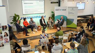 Veranstaltung "MINT-Fachkräftesicherung durch Zuwanderung über die Hochschulen" (Foto: Maren Strehlau Photography/NMF)