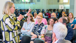 Veranstaltung "Lehrkräftegewinnung und -bildung für einen hochwertigen Unterricht" am 14. Mai 2024 in Berlin (Foto: Peter Himsel)