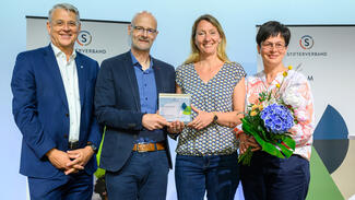 Verleihung der Hochschulperle des Jahres 2023 (Foto: Peter Himsel)