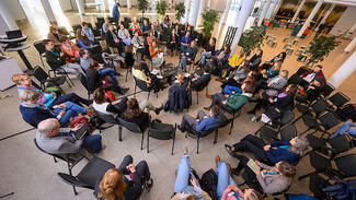 wissenschaft_im_dialog_forum_wissenschaftskommunikation_debatte.jpg Forum Wissenschaftskommunikation (Foto: David Ausserhofer/Wissenschaft im Dialog)