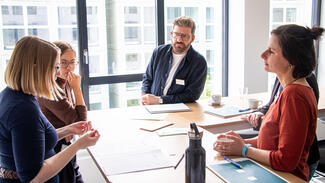 wissenschaft_im_dialog_workshop_wissenschaftskommunikatoren.jpg  Workshop für Wissenschaftskommunikatoren (Foto: Simon Esser/Wissenschaft im Dialog)