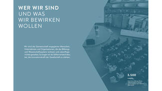 Doppelseite aus "Gemeinsam wirken"