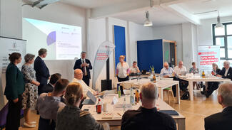 Hintergrundgespräch im Projekt "IP-Transfer 3.0" im Juni 2024